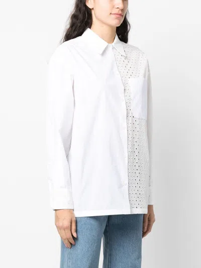 Kenzo Women's Broderie Anglaise Cotton Shirt