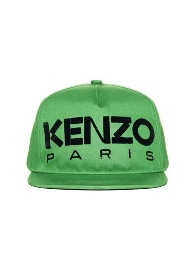 Kenzo Embroidered-logo Flat-peak Cap
