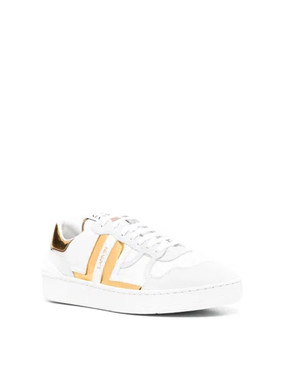 Lanvin Clay Low-top Sneakers In White