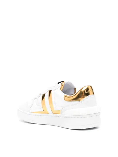 Lanvin Clay Low-top Sneakers In White