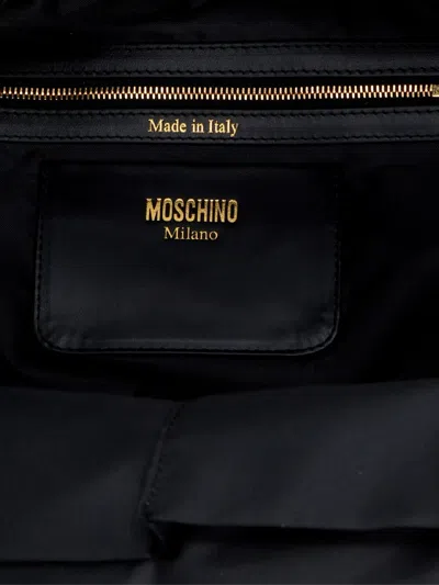 Love Moschino Quilted Hooded Backpack