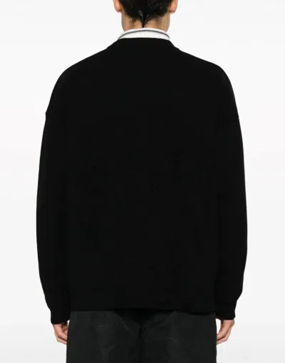 Maison Kitsuné Maison Kitsune Fox Head Intarsia Wool Jumper