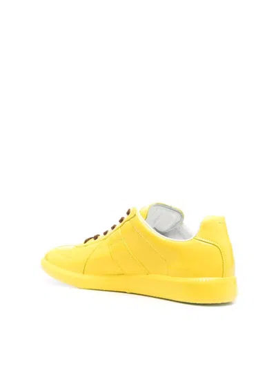 Maison Margiela Replica Patent Leather Low-top Sneakers