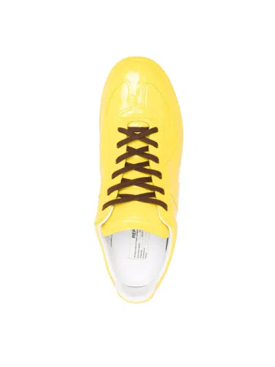 Maison Margiela Replica Patent Leather Low-top Sneakers