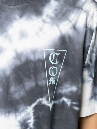 Marcelo Burlon County Of Milan Marcelo Burlon Com Logo Tie-dye Oversize T-shirt