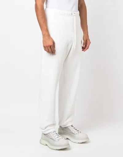 Moncler White Track Pants