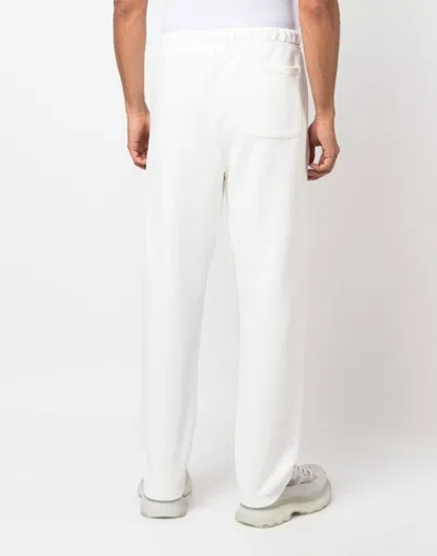 Moncler White Track Pants