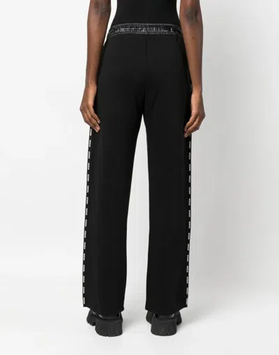 Moncler Logo Lettering Drawstring Track Pants