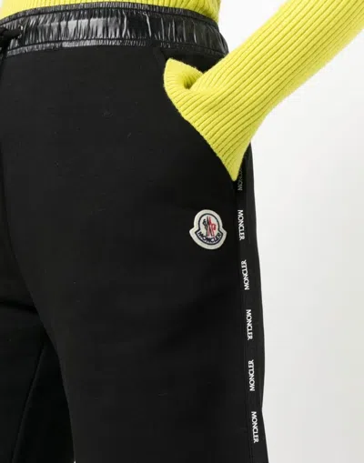 Moncler Logo Lettering Drawstring Track Pants