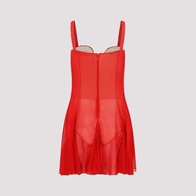 Nensi Dojaka Godet Mini Dress With Asymmetrical Panel Detail