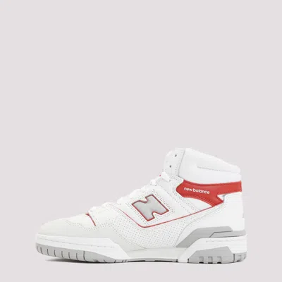 New Balance 650 High-top Sneakers In White With Astro Dust And Angora