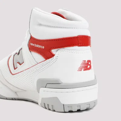 New Balance 650 High-top Sneakers In White With Astro Dust And Angora
