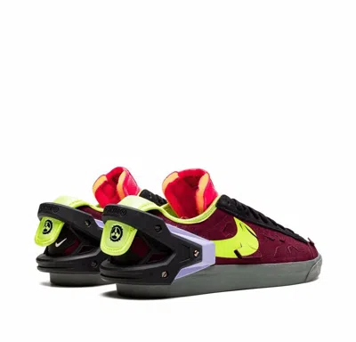 Nike Acronym Blazer Felt-trimmed Suede And Tpu Sneakers