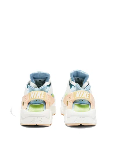Nike Air Huarache Se Dq0117-100 Womens White Blue Leather Running Shoes 6 Nr6179
