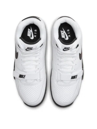 Nike White And Black Air Trainer 1 Sneakers