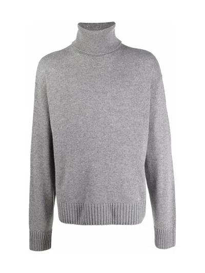 Off-white Basic Knit Turtleneck Sweater