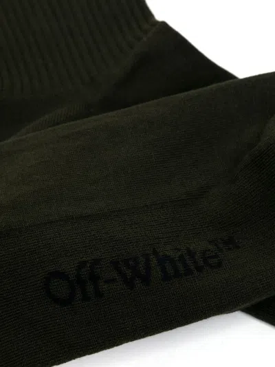 Off-white Big Logo Bksh Mid Calf Socks