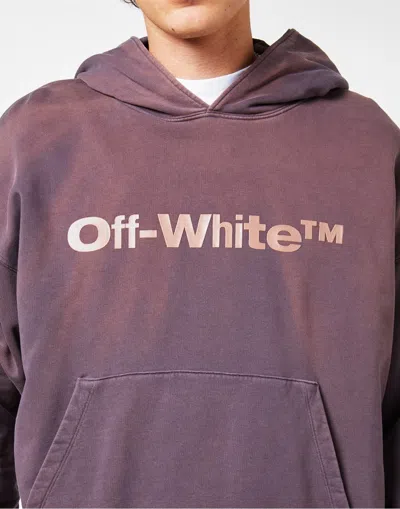 Off-white Men's Laundry Logo Skate Hoodie