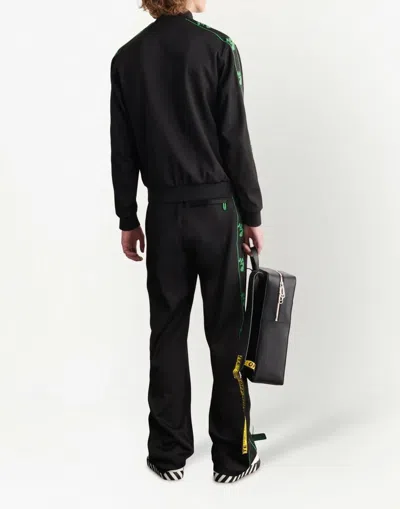 Off-white Ow Face Band Track Top Sweatshirt