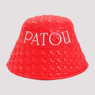 Patou Embroidered Logo Bucket Hat