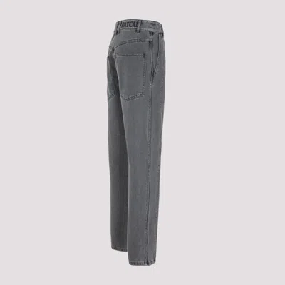 Patou Anthracite Cargo Cotton Trousers