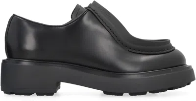 Prada Women's Leather Lace-up Shoes
