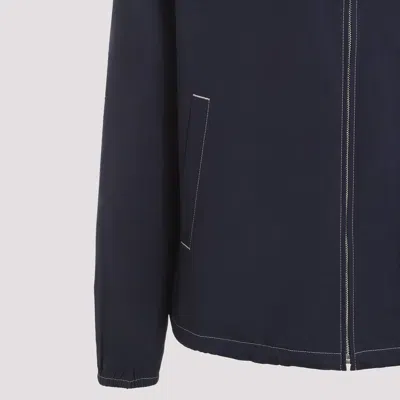 Prada Cotton Blouson With Contrasting Stitching