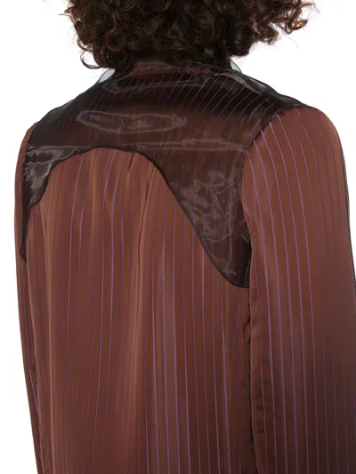 Quetsche Blazer With Tulle Insert