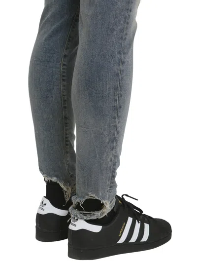Represent Blue Washed Jeans In Denim