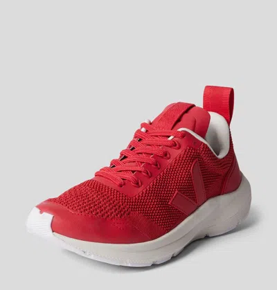 Rick Owens Red X Veja Performance Running Sneakers