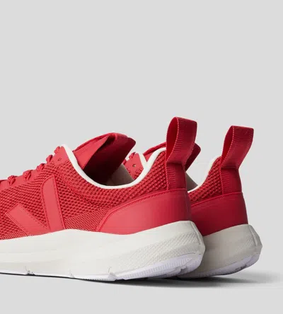Rick Owens Red X Veja Performance Running Sneakers