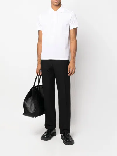 Saint Laurent Monogram Polo Shirt