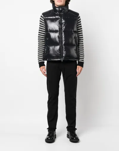 Save The Duck Aliantus Puffer Vest Jacket In Black