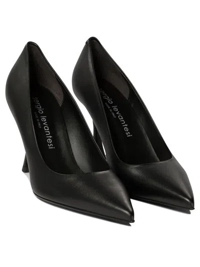 Sergio Levantesi Diva Heeled Shoes In Black