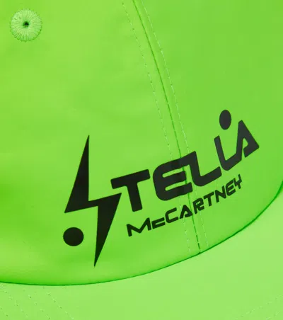 Stella Mccartney Lettering-logo Printed Cap