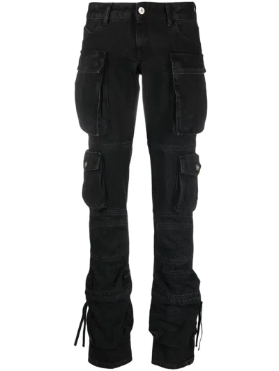 Attico Essie Flared Cargo Pants