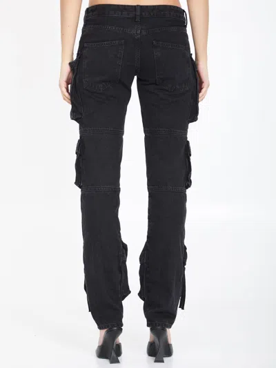 Attico Essie Flared Cargo Pants