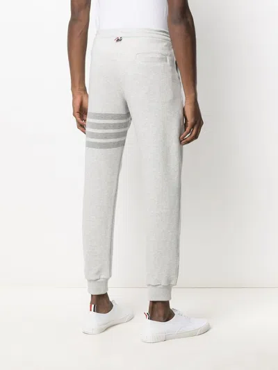Thom Browne Sweatpants In Classic Loopback With Engineered 4 Bar Stripe