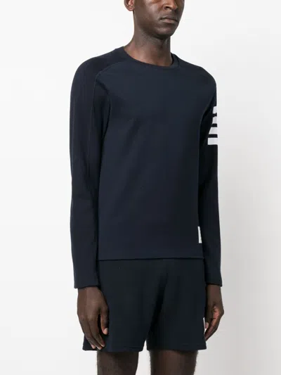 Thom Browne Engineered 4-bar Cotton Sweatshirt