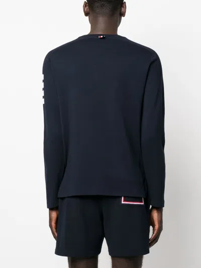 Thom Browne Engineered 4-bar Cotton Sweatshirt