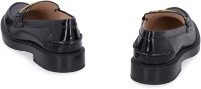 Tod's Gomma Basso 59c Loafers In Black