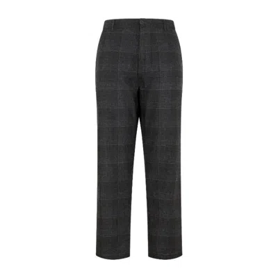 Universal Works Prince-of-wales Chino Pants In Wool Blend