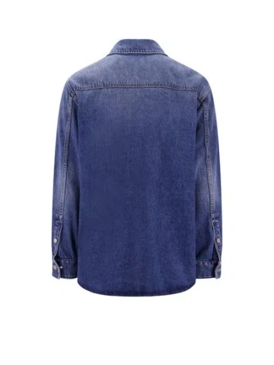 Valentino Rockstud Spike Denim Shirt