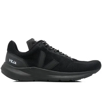 Veja Woman Sneakers Black Size 8 Textile Fibers