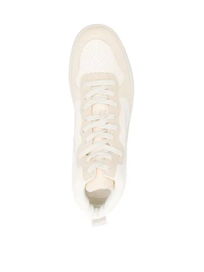 Veja V-15 Chromefree Pebbled-leather High-top Sneakers
