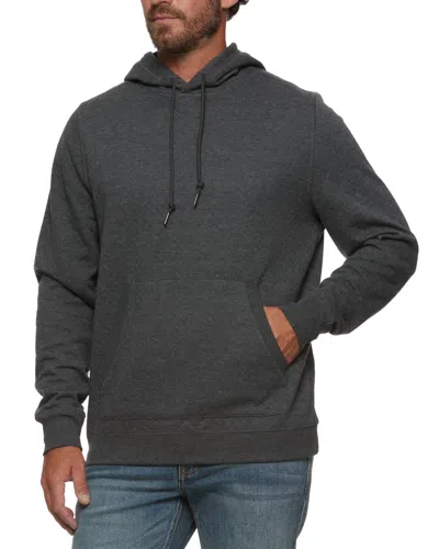 Flags & Anthem Bradner Super-soft Quilted Hoodie In Charcoal Heather In Grey