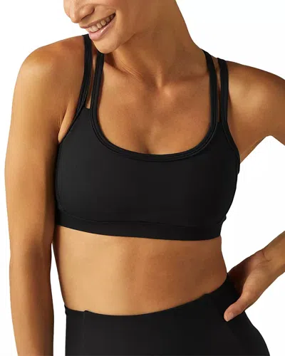 Beyond Yoga Powerbeyond Bootcamp Sports Bra In Black