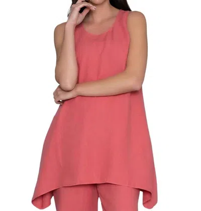 Stella Carakasi Summerfield Top In Berry In Pink