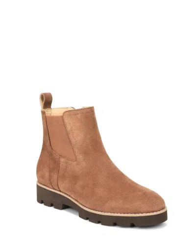 Vionic Women's Brighton Ankle Boot In Mink In Grey