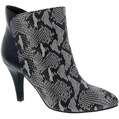 Bellini Victoria Womens Faux Leather Casual Ankle Boots In Multi